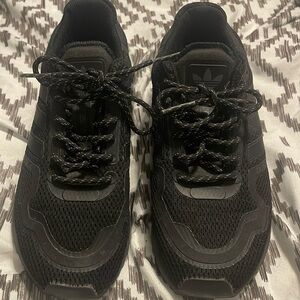 Adidas EVH Swift Run 791004 Pre-owned Shoes Size 5 Black Sneakers